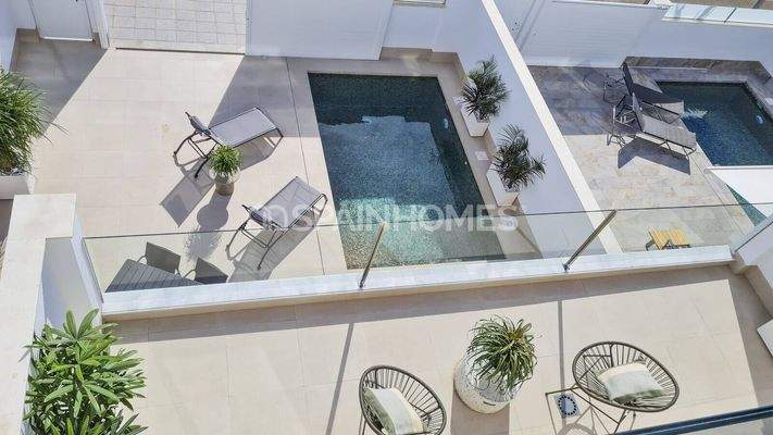 Villas with 3 Bedrooms and Private Pool in San Pedro del Pinatar