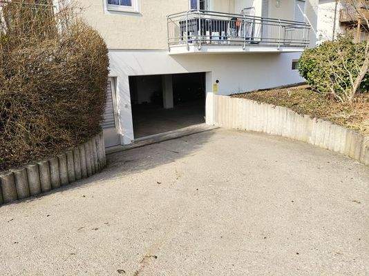 Zufahrt zur Tiefgarage