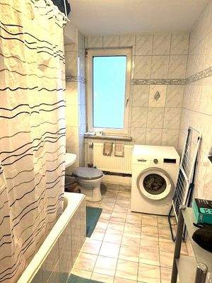 Bad mit Stellplatz Waschmaschine