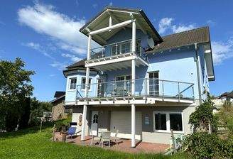 Hier wollen Sie nicht mehr weg! EFH im Grünen mit Garten, Terrasse, Balkonen und Carport in Asbach