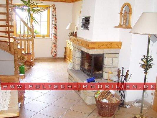 Diele mit Kamin