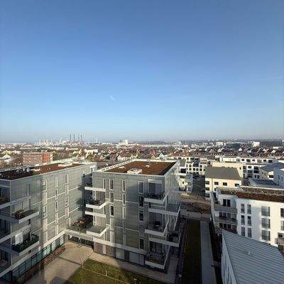 Ausblick über Wolfsburg