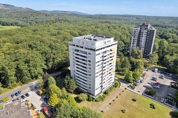 Ansicht Haus - direkte Waldrandlage