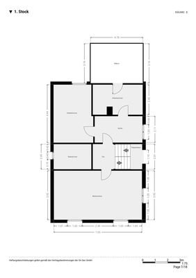 Grundriss 1. Stock