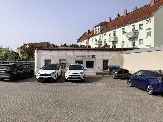 Lagerhaus mit Stellflächen