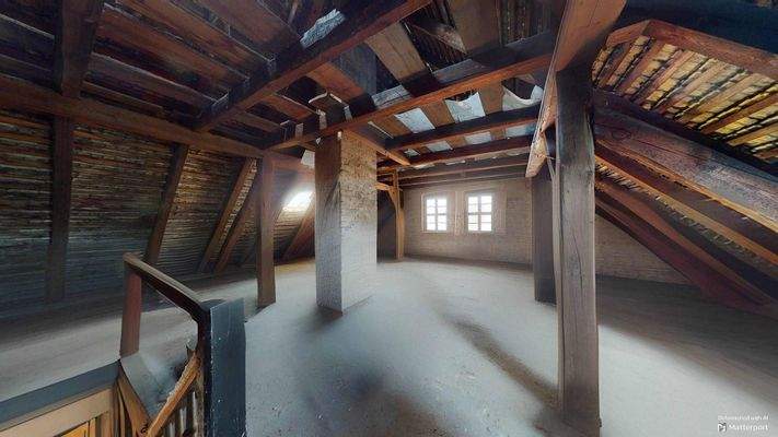 Dachgeschoss visualisiert