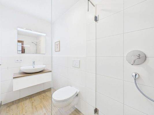 Duschbad im Erdgeschoss