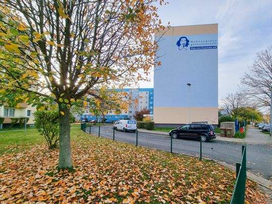 Ansicht des Objektes Giebelseite