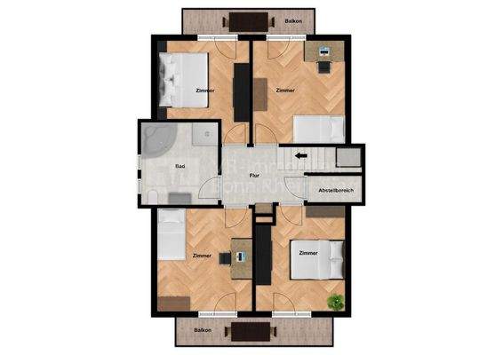 4710 Grundriss 1. Obergeschoss