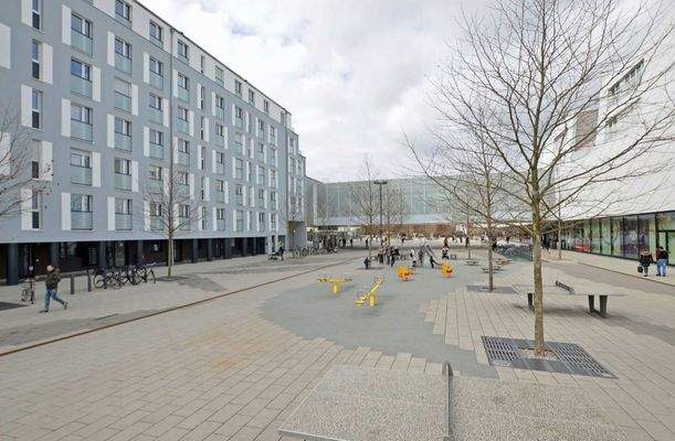 Außenansicht des Gebäudes