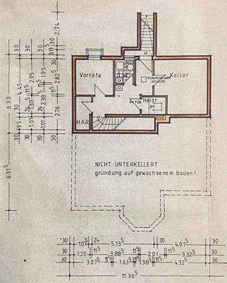 Grundriss Kellergeschoss