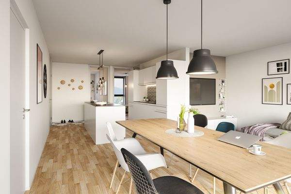 i+R wohnen pur Ausbauvariante 3-Zimmerwohnung