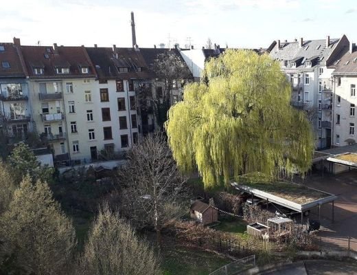 Blick vom Balkon 