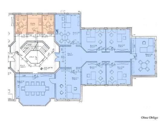 Grundriss 1. Obergeschoss