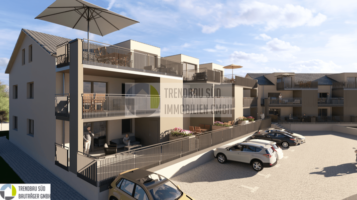 Färberbrühl, Mietingen_Visualisierung_MFH_Gebäude 1_2025-08-08_6 - Foto_6 - Foto