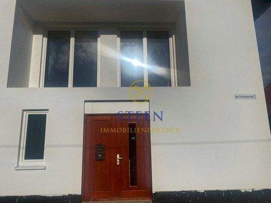 Haus Ansicht vorne nah