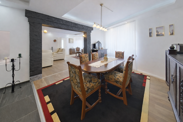 Essbereich der Wohneinheit 1 im Zwischengeschoss