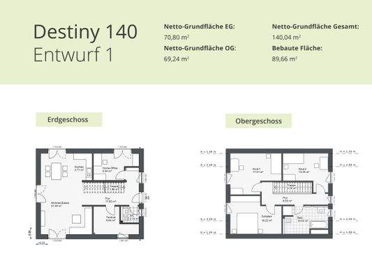 Destiny 140 E1 - Grundrisse