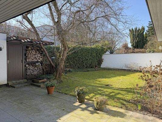 Blickgeschützter Garten