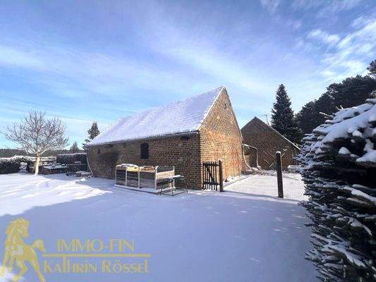 Giebelseite Scheune (SO)