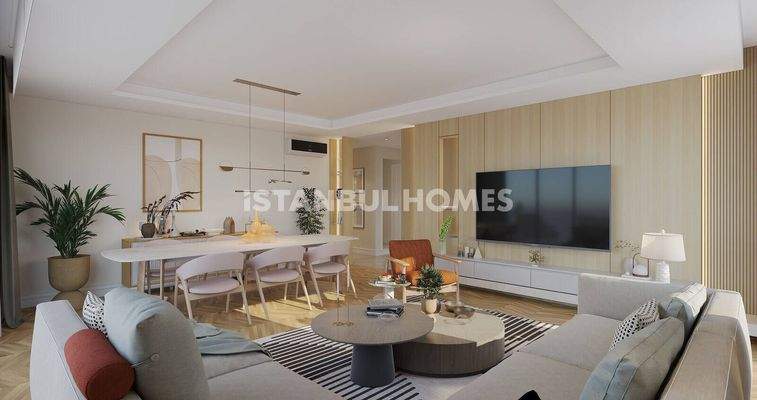 Elegant Flats in a Complex with Indoor Pool in İstanbul
