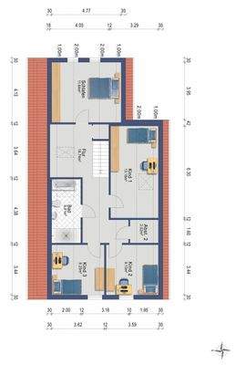 Dachgeschoss (Darstellung und Maßangaben sind ohne Gewähr)