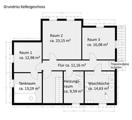 Grundriss Kellergeschoss