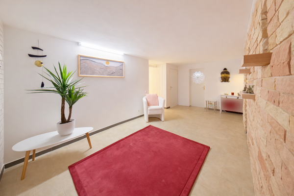 Foyer im Untergeschoss