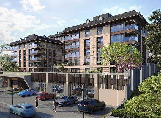 Bosphorus View Flats Near Sea in İstanbul Üsküdar