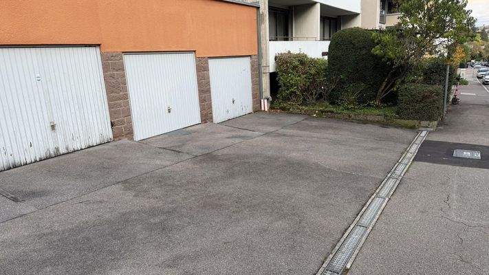 Garagen stellfläche