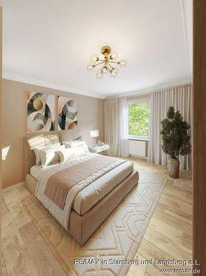 OG Wohnung Schlafen - digital eingerichtet