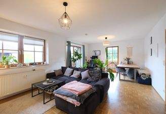 Der große Wohn- und Essbereich