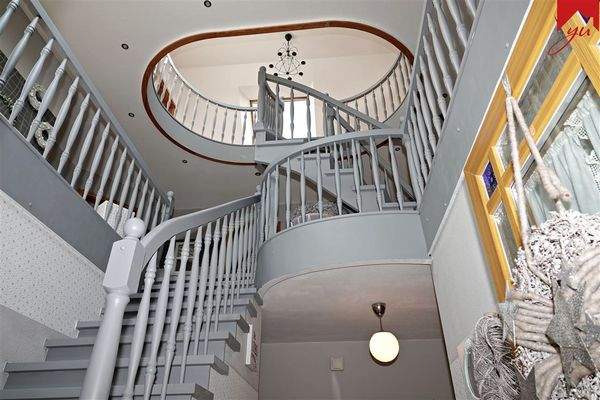 beeindruckender Eingangsbereich