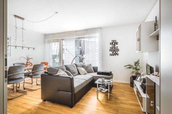 Wohnung 1 Wohnraum Ansicht 2