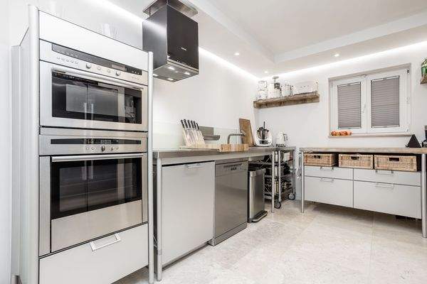 Küche im Untergeschoss