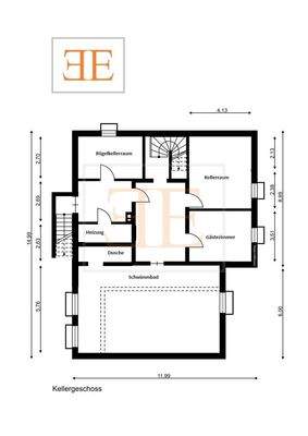 Grundriss Keller