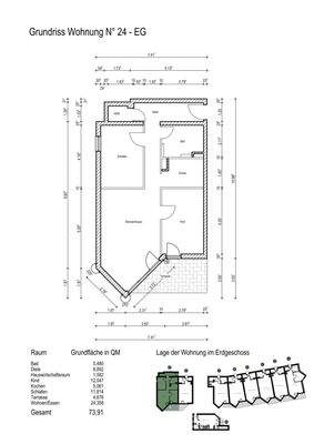 Wohnung Nr. 24 in München