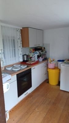 Küchenzeile im Häuschen