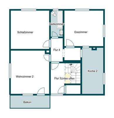 Grundriss Skizze 1.OG