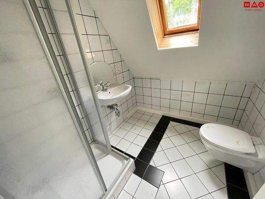 WC und Dusche