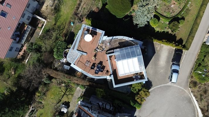 Drohnenansicht Top View