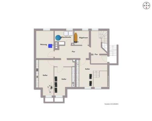 Grundriss Keller