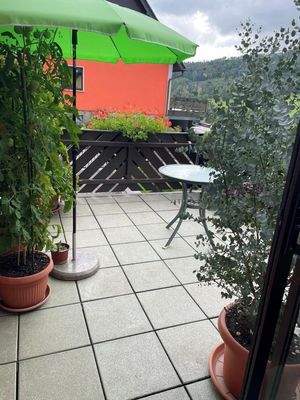 Terrasse offen