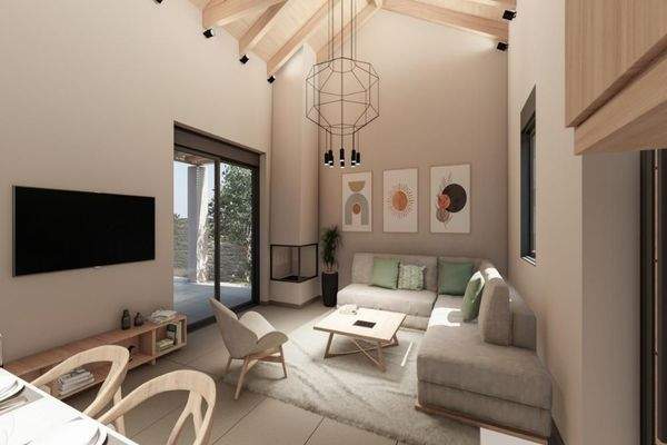 Kreta - Vamos: Schöne Maisonette mit Swimmingpool zu verkaufen - Projekt