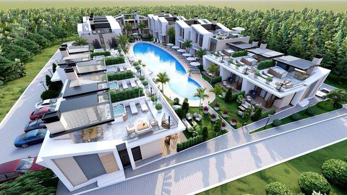 Houses in a Luxury Project Near the Sea in North Cyprus Girne