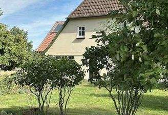 seitliche Gartenansicht