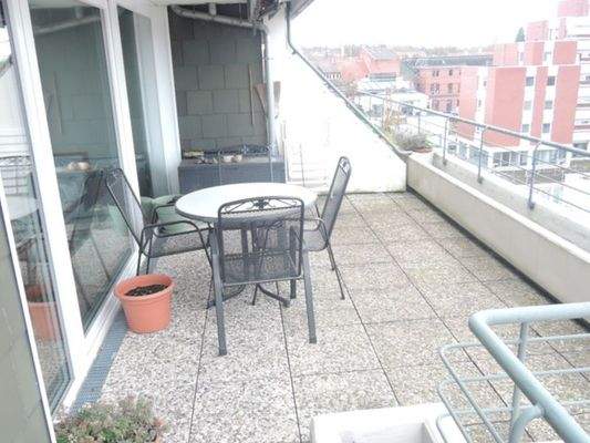 Zusätzlicher Balkon in Westausrichtung