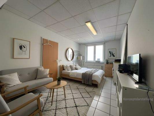 Schlafzimmer1 Konzeptdarstellung