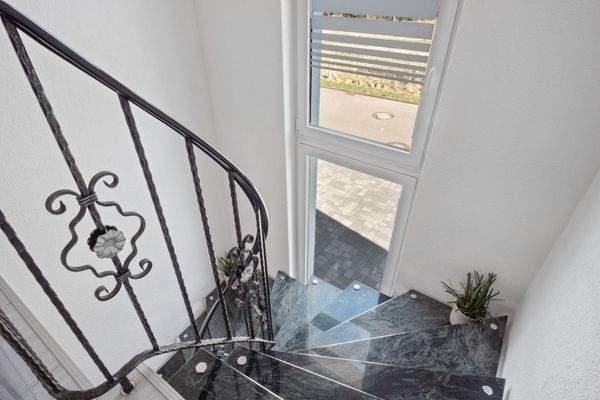 Treppenaufgang aus Granit