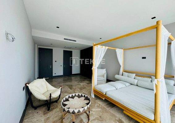 Villa with a Private Pool in a Complex Near the Beach in Yalıkavak